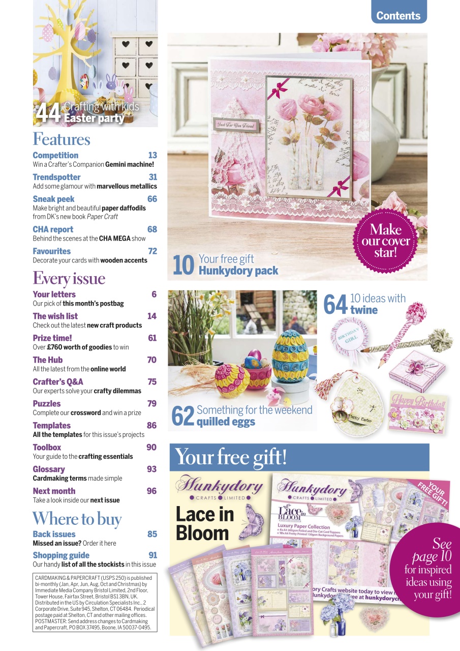 Cardmaking & Papercraft Preview Pages