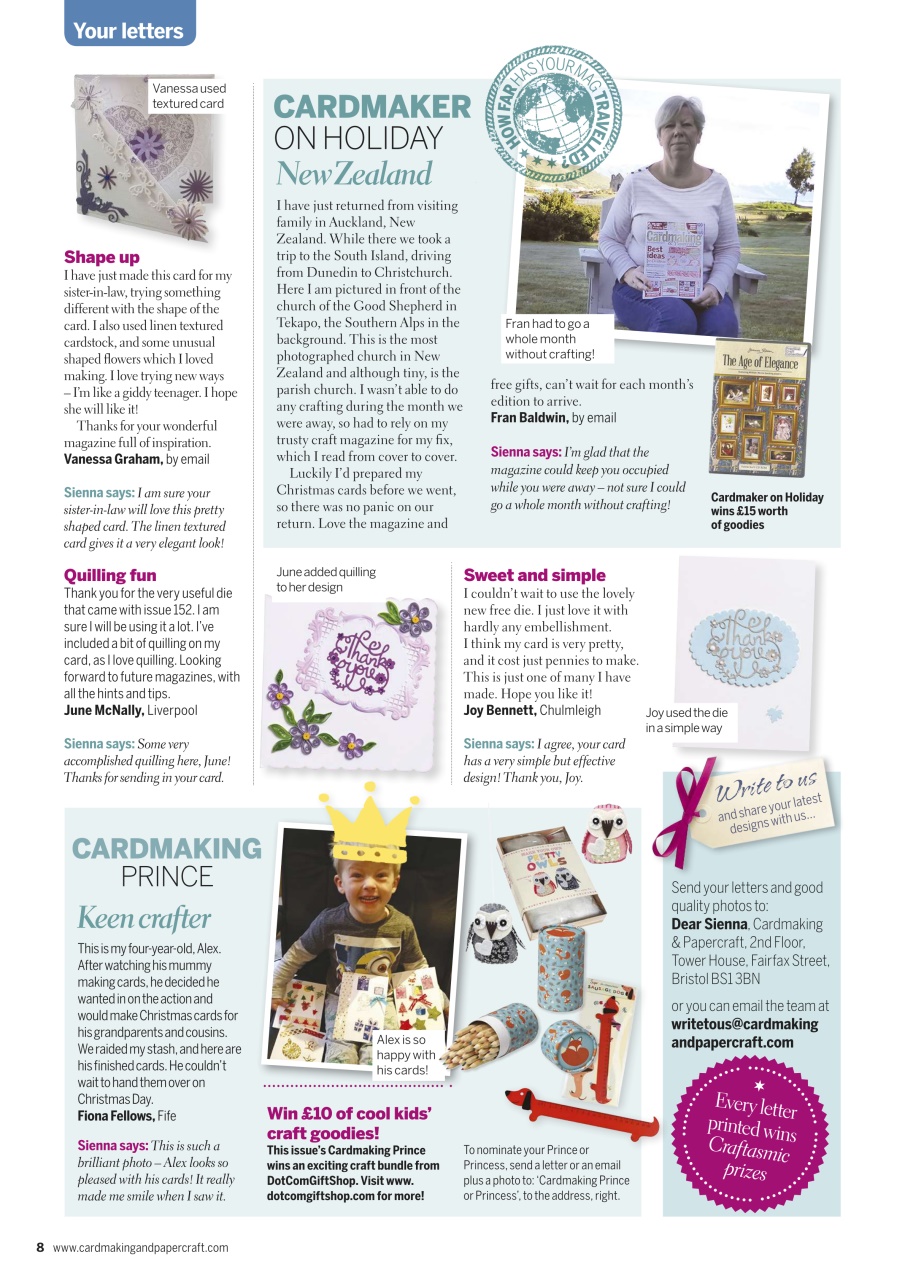 Cardmaking & Papercraft Preview Pages