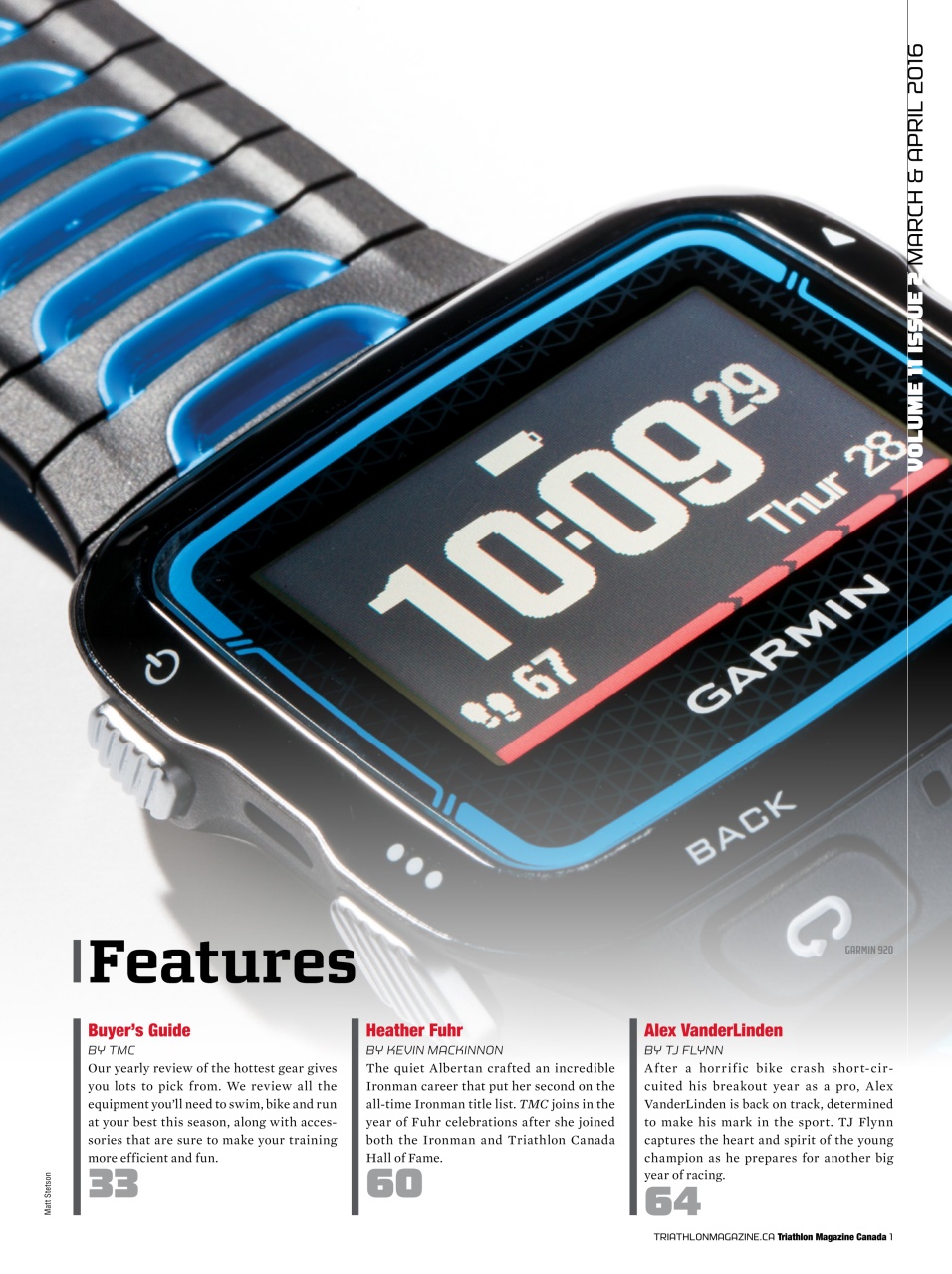 Triathlon Magazine Canada Preview Pages