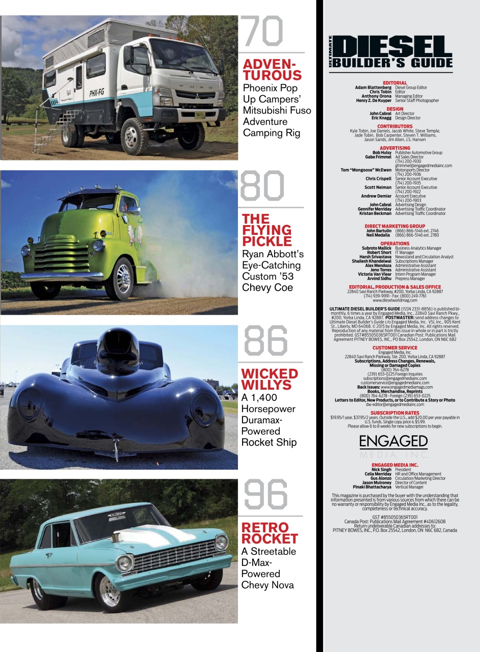 Ultimate Diesel Builders Guide Preview Pages