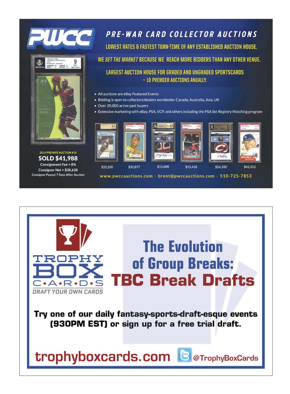 Beckett Basketball Magazine Preview Pages