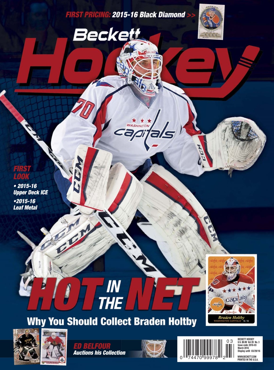 Beckett Hockey Magazine Preview Pages