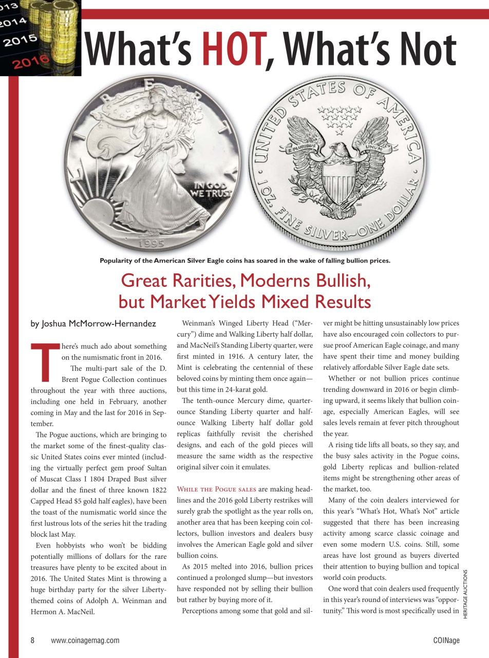 COINage Magazine Preview Pages