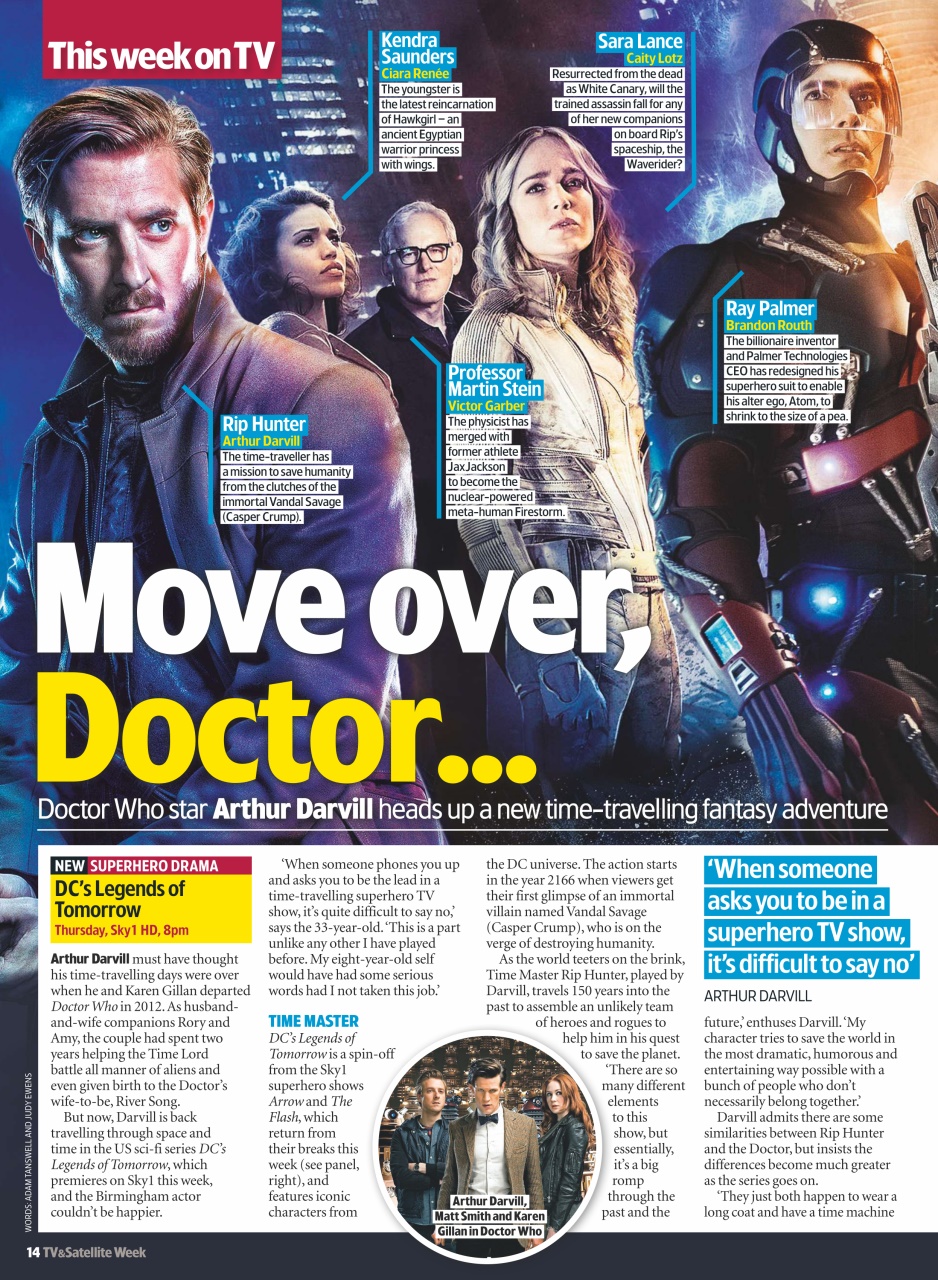 TV & Satellite Week Preview Pages