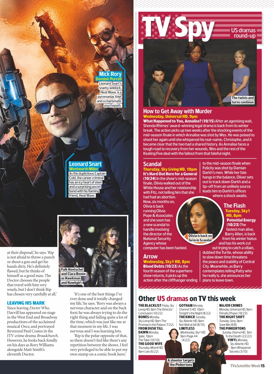 TV & Satellite Week Preview Pages