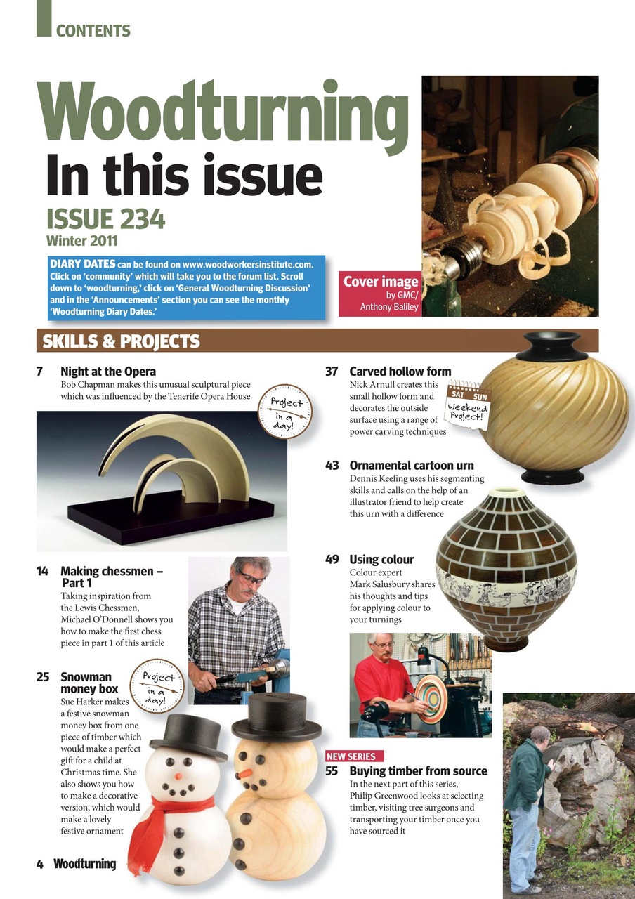 Woodturning Preview Pages