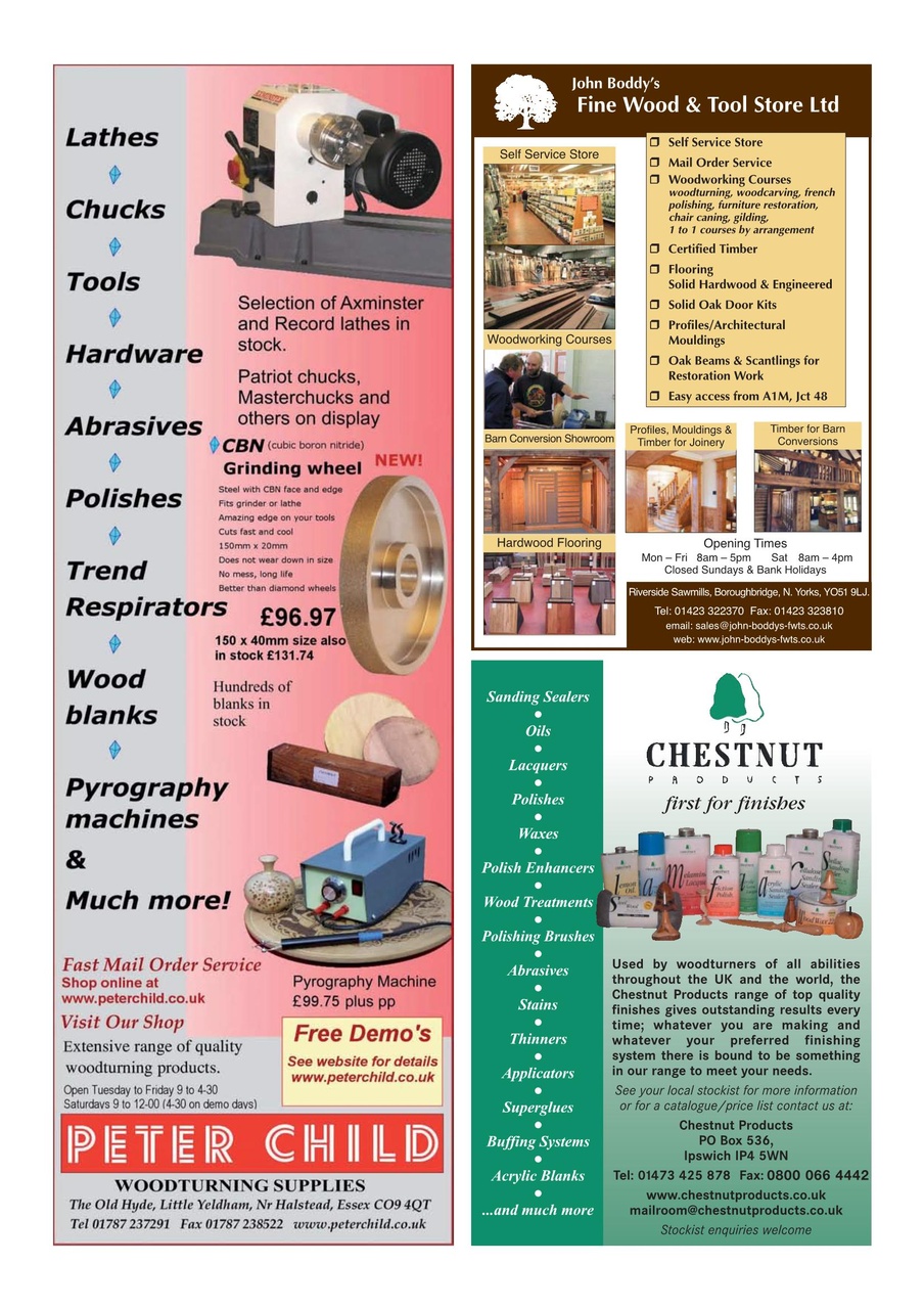 Woodturning Preview Pages