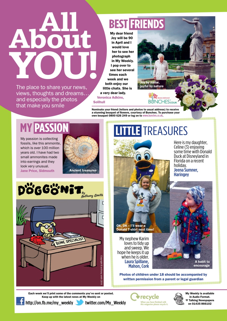 My Weekly Preview Pages