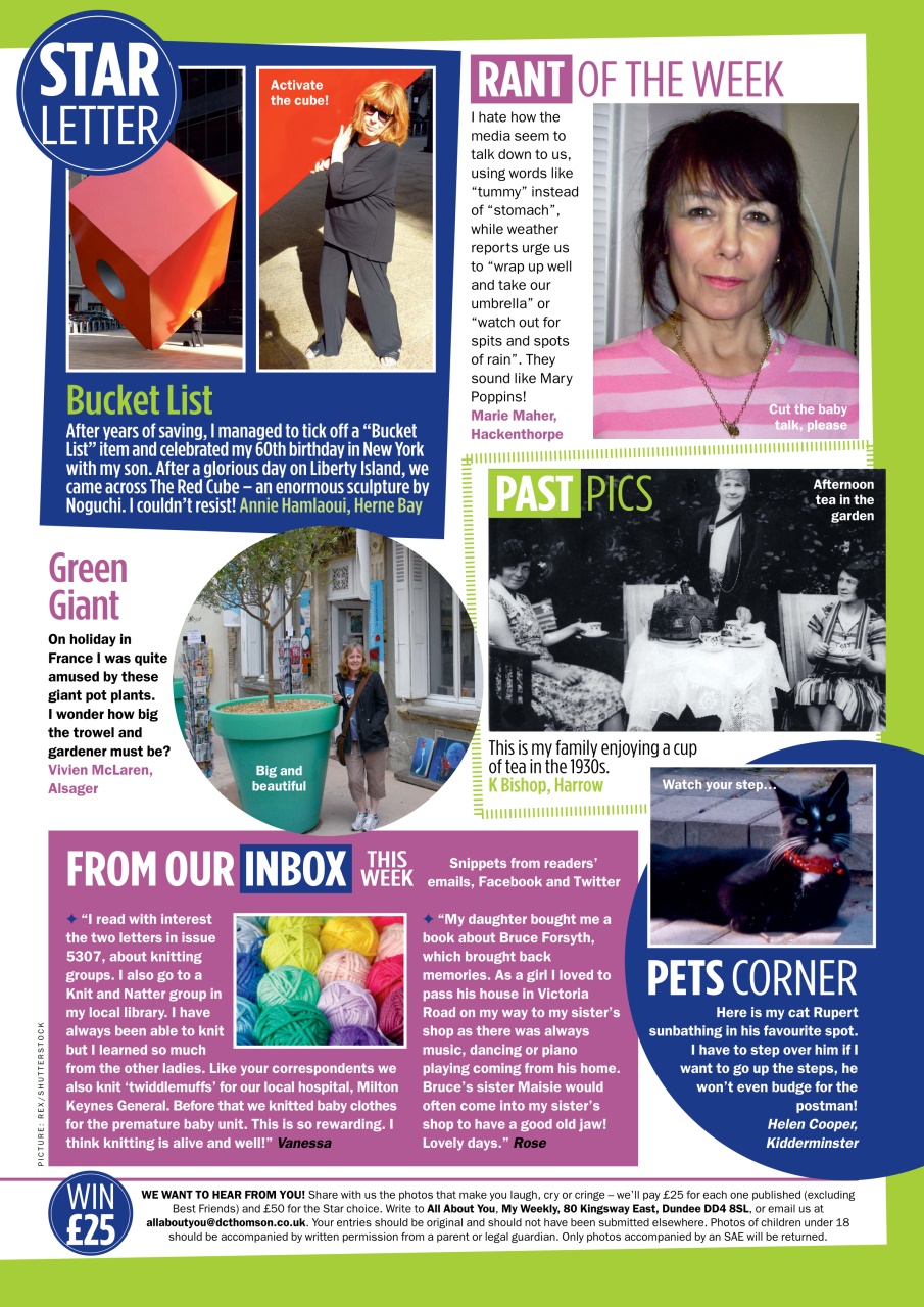 My Weekly Preview Pages