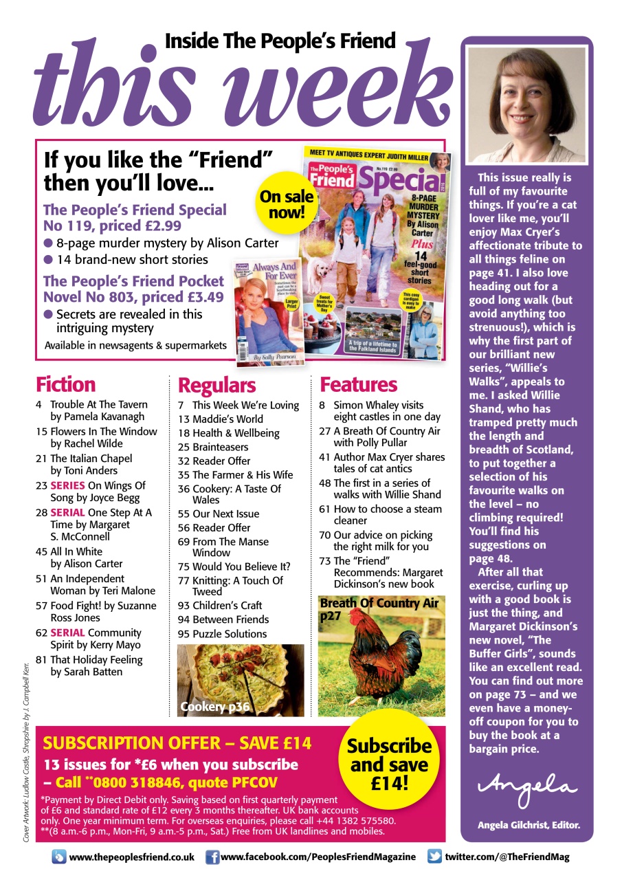 The People’s Friend Preview Pages