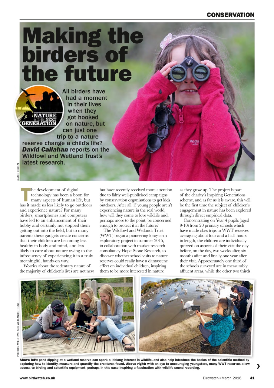 Birdwatch Magazine Preview Pages