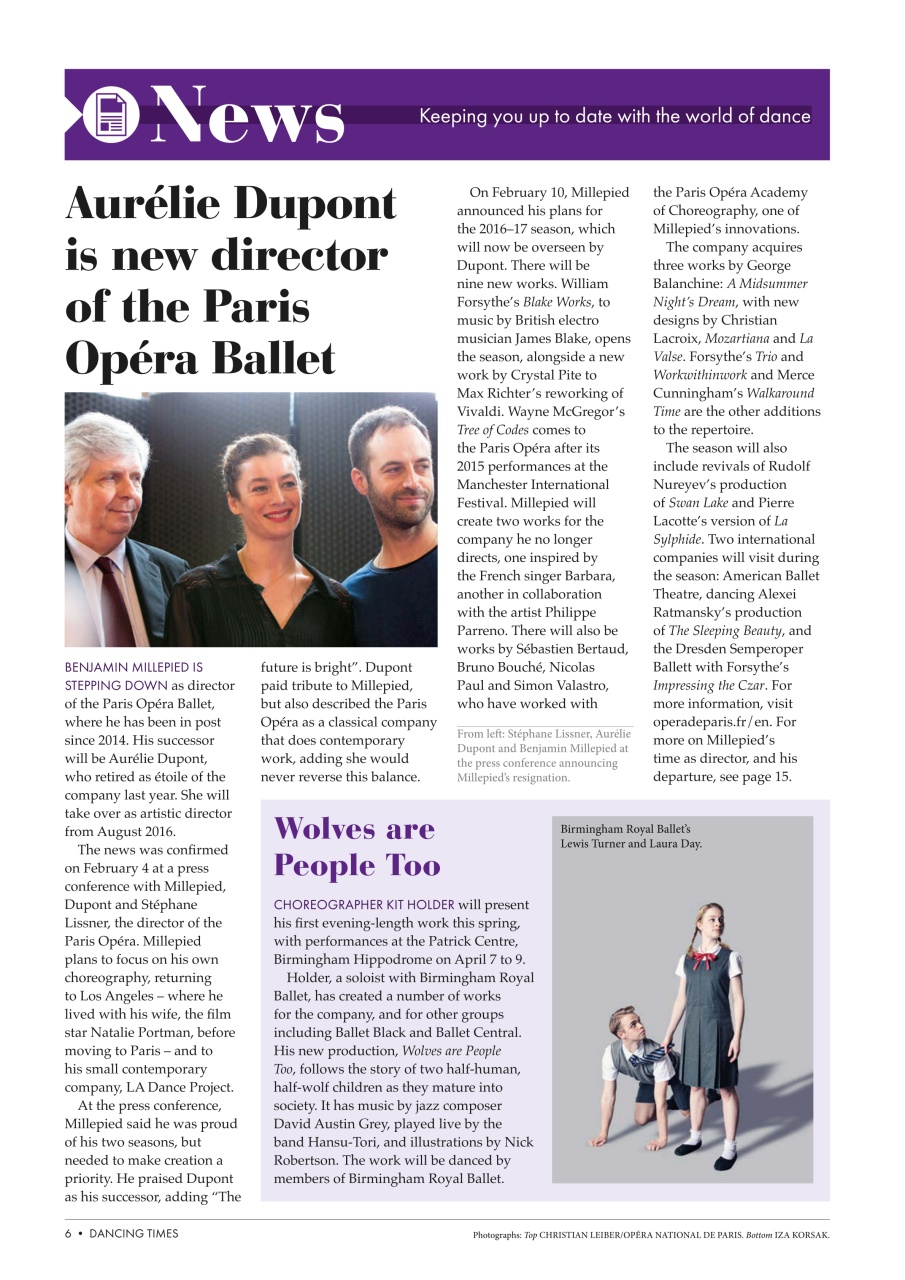 Dancing Times Preview Pages