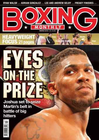 Boxing Monthly issue March 2016