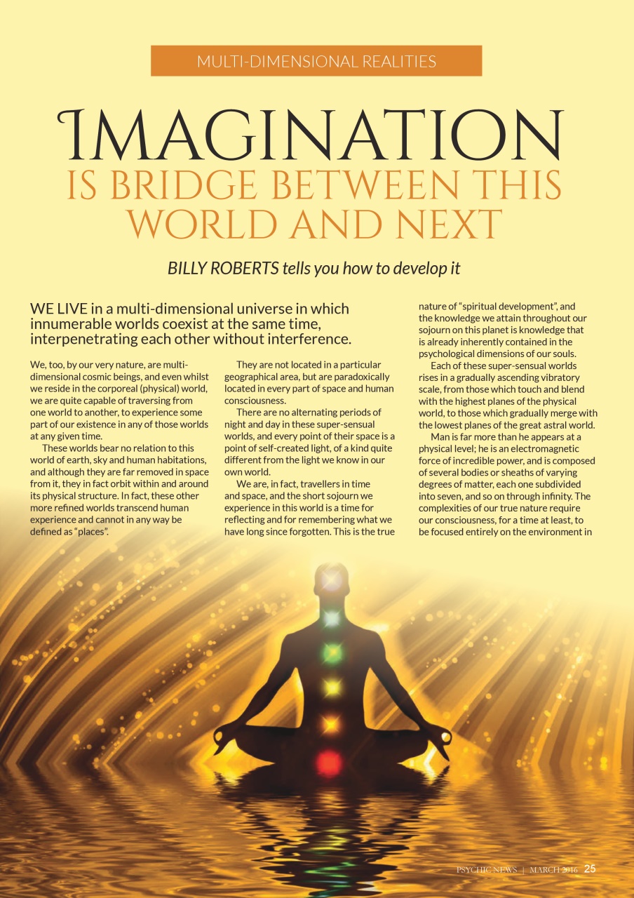 Psychic News Preview Pages