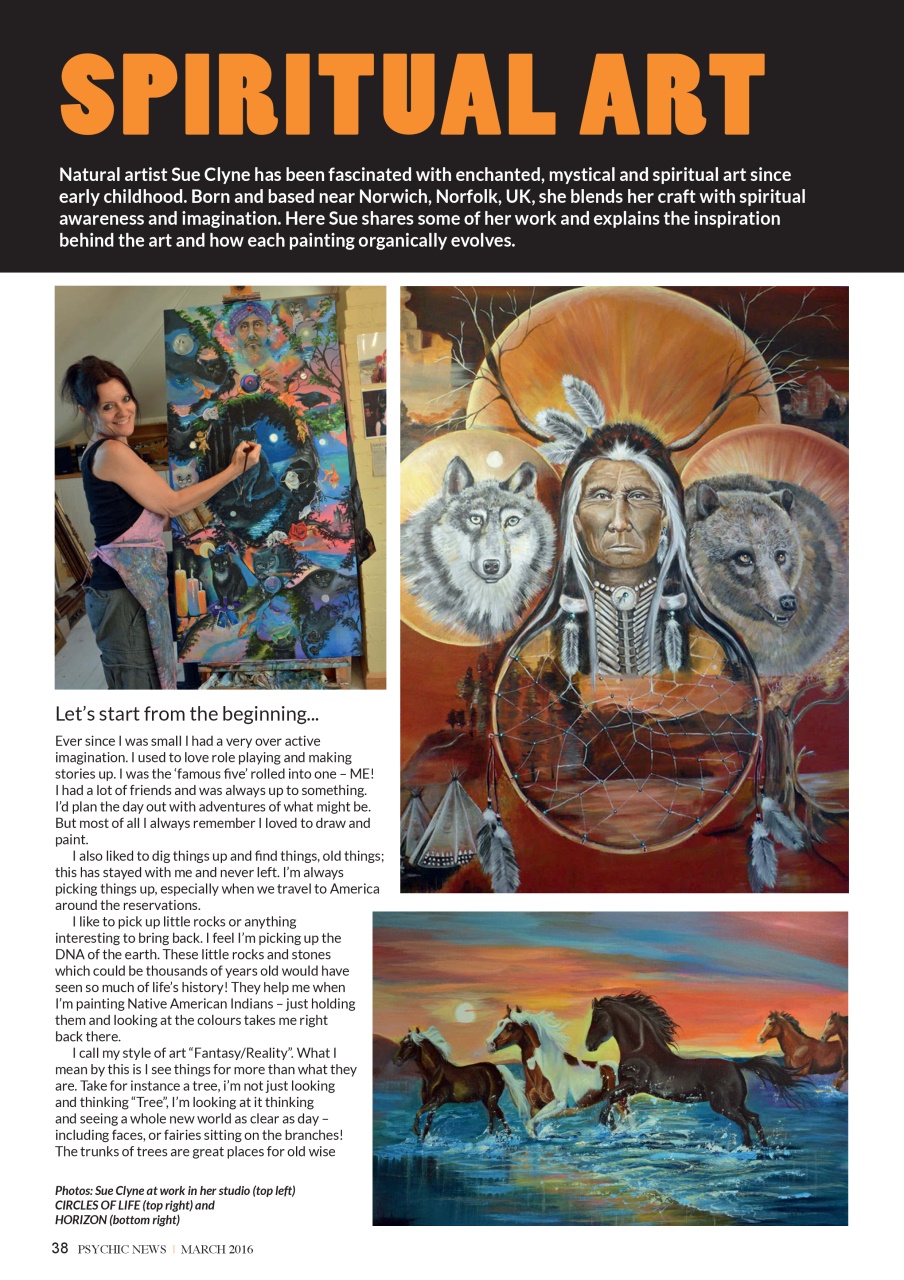 Psychic News Preview Pages