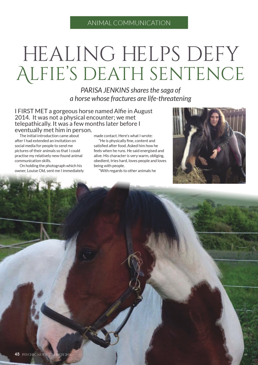 Psychic News Preview Pages
