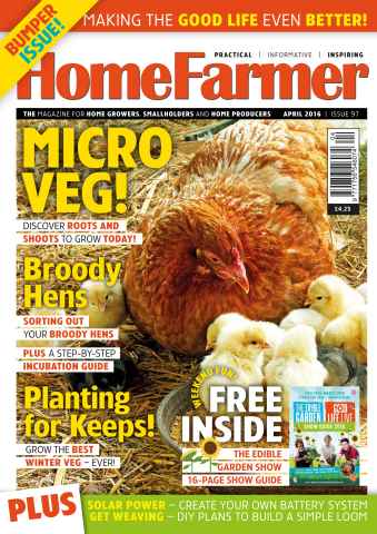 Home Farmer Magazine issue April 2016 issue