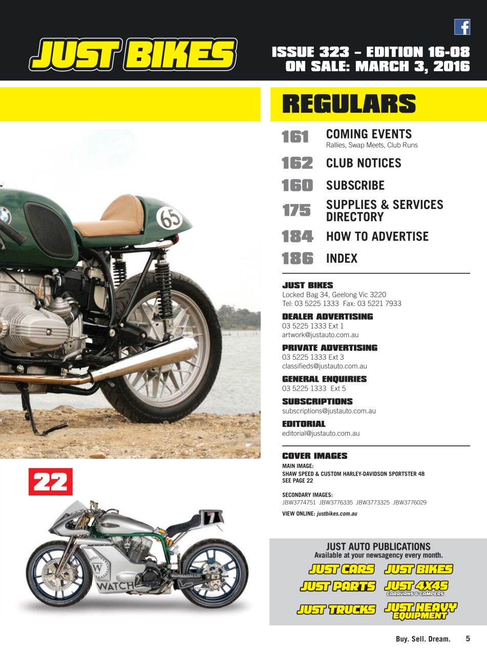 JUST BIKES Preview Pages