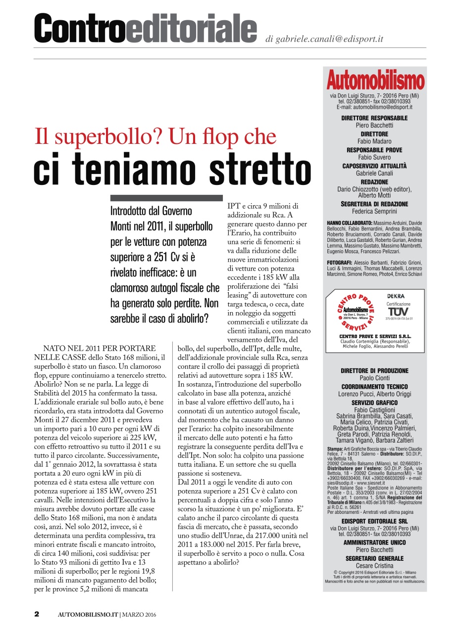 Automobilismo Preview Pages