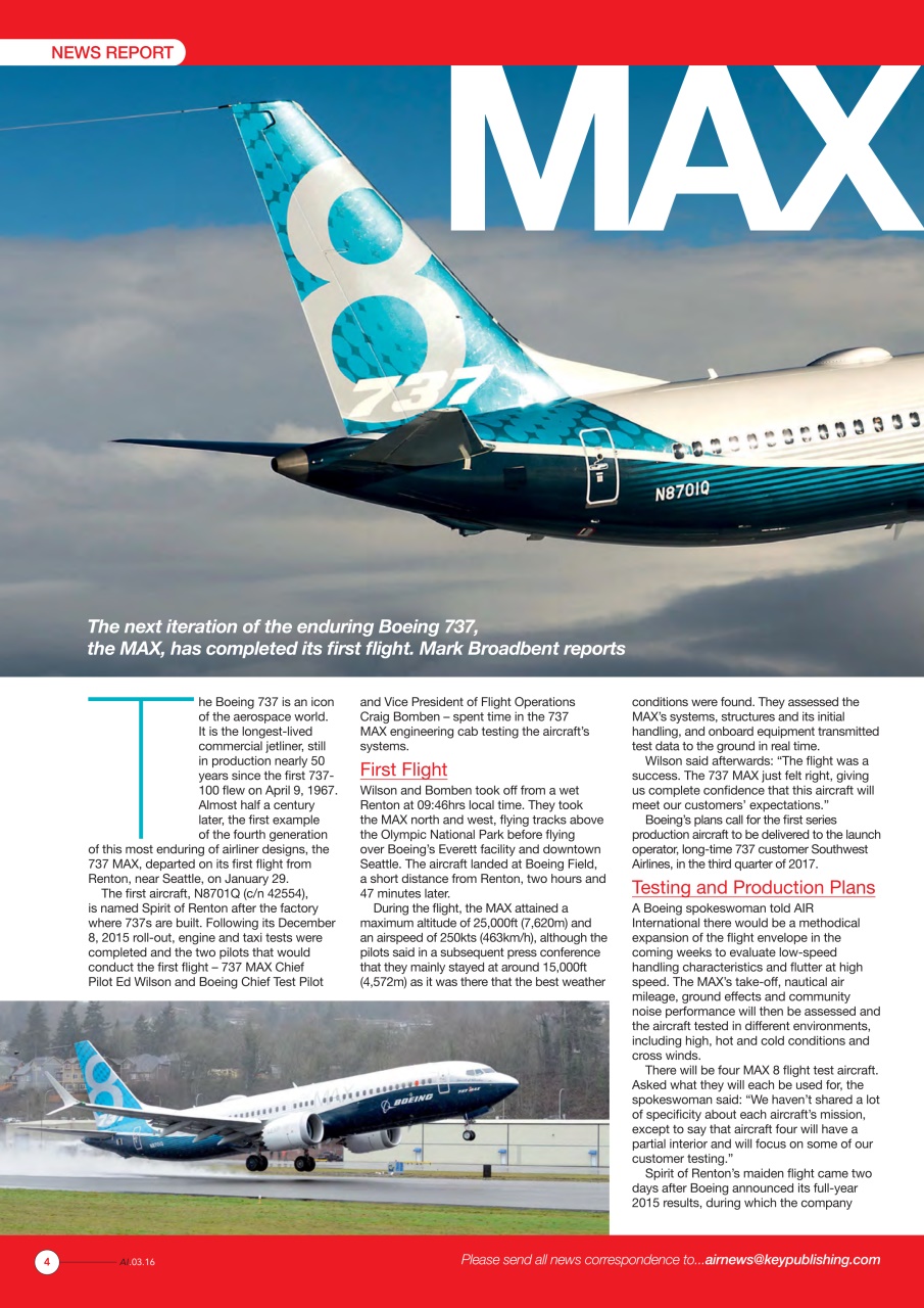AIR International Preview Pages