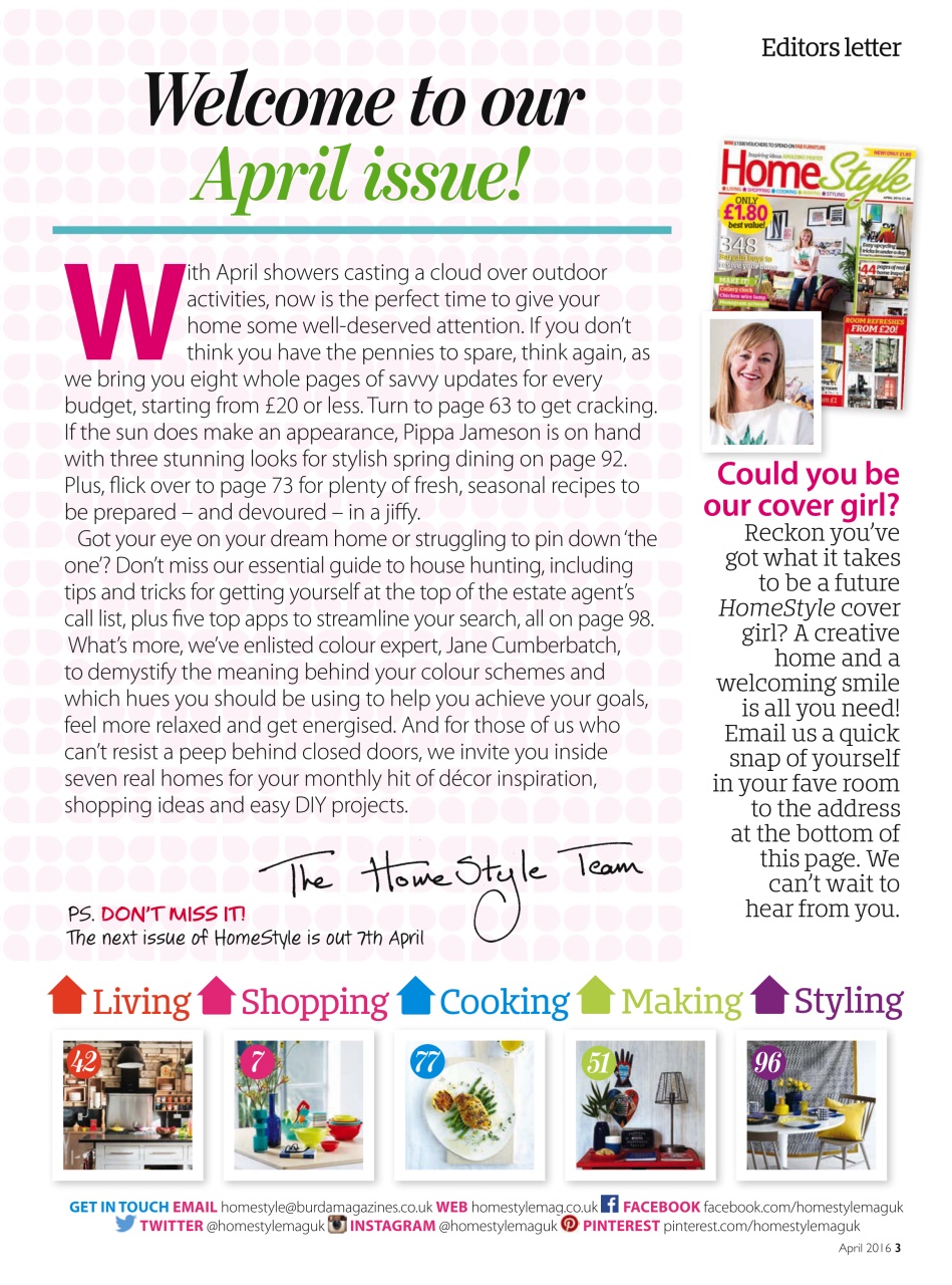 Homestyle Preview Pages