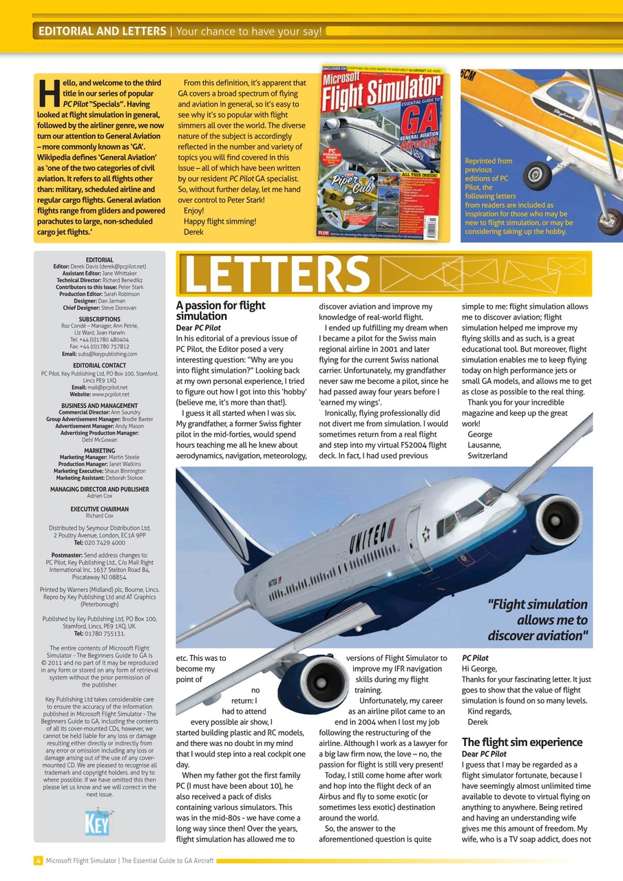 Aviation Specials Preview Pages