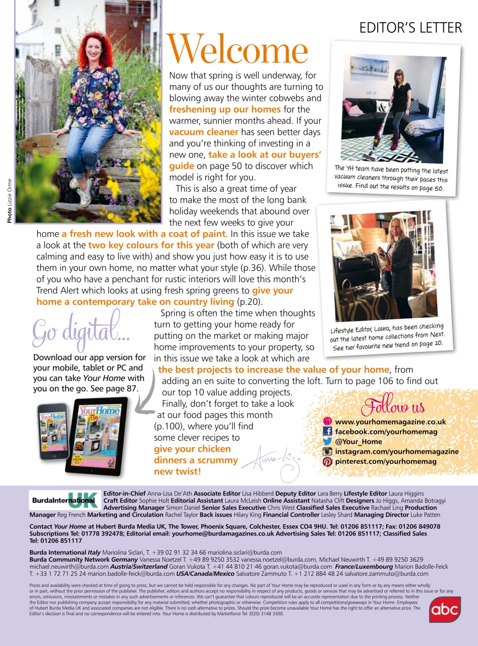 Your Home Magazine Preview Pages