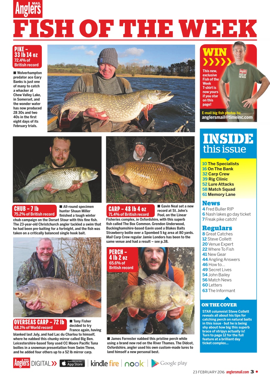 Anglers Mail Preview Pages