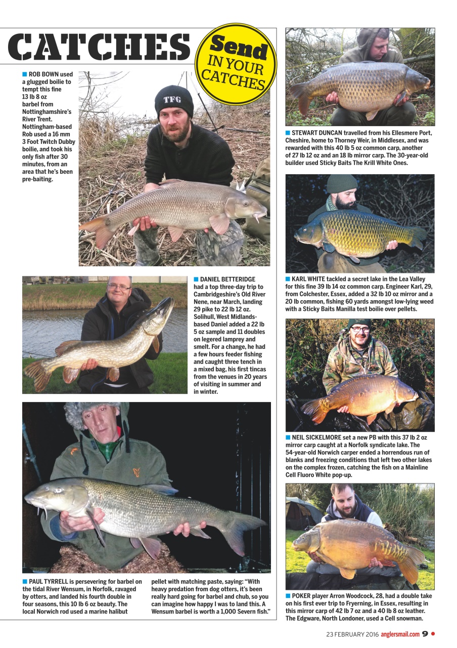 Anglers Mail Preview Pages