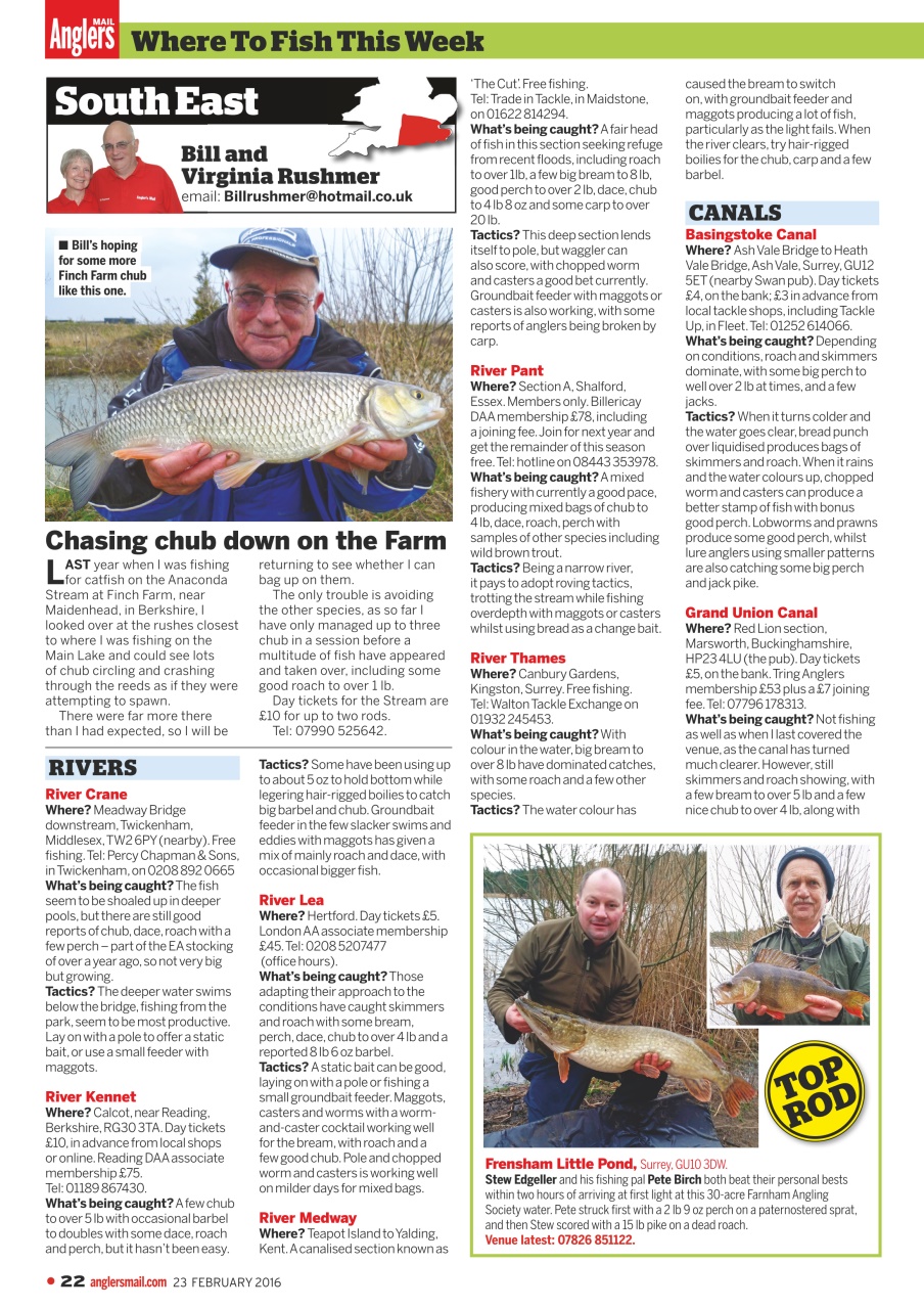 Anglers Mail Preview Pages