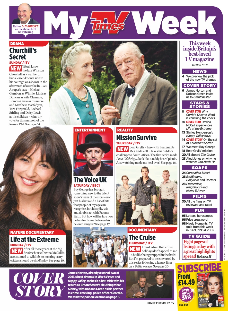TV Times Preview Pages