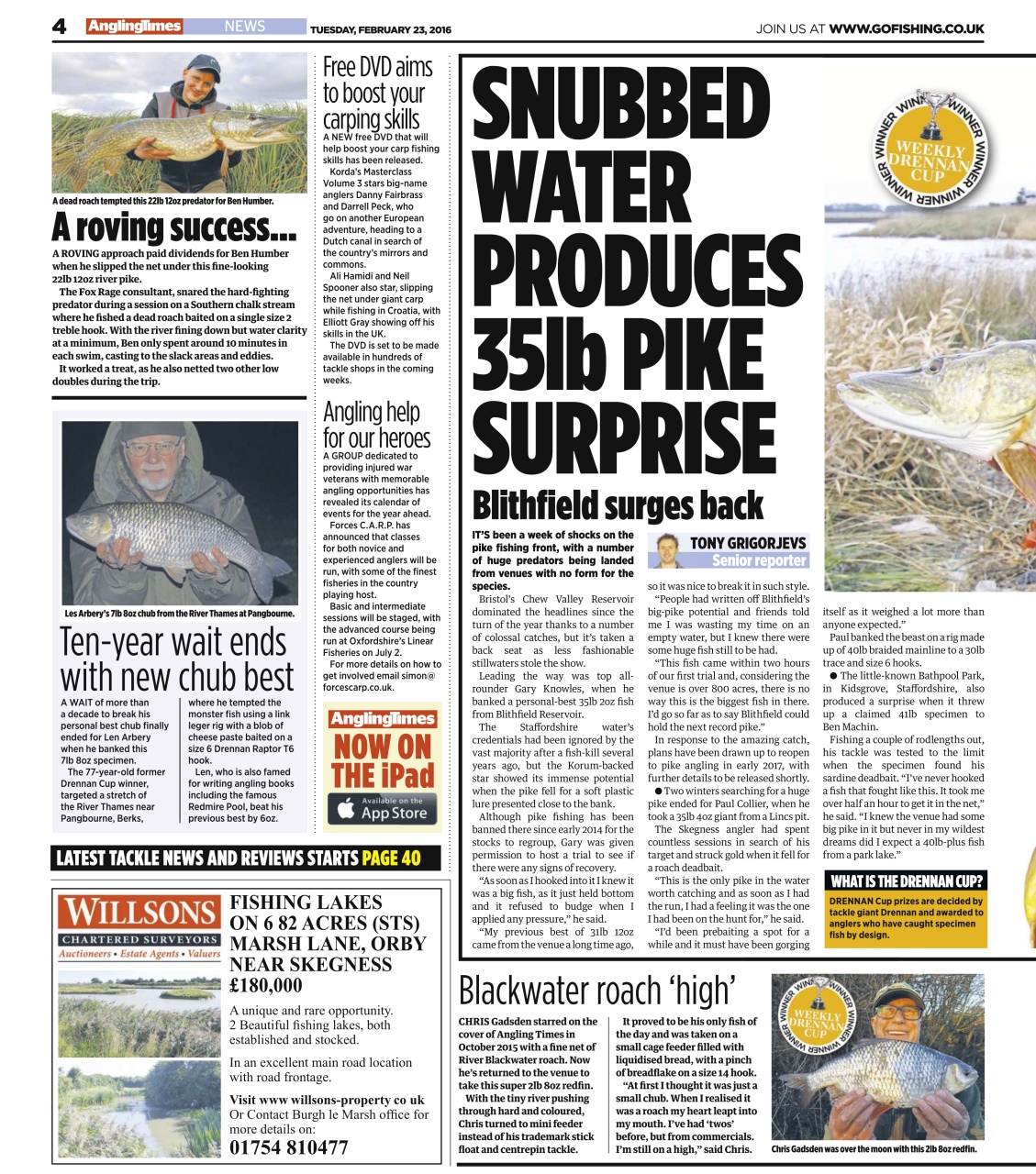 Angling Times Preview Pages