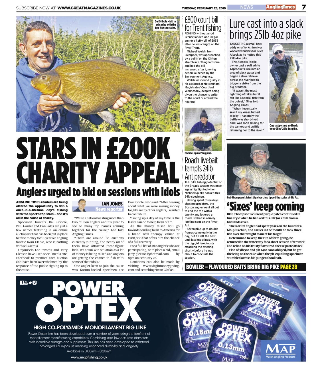 Angling Times Preview Pages