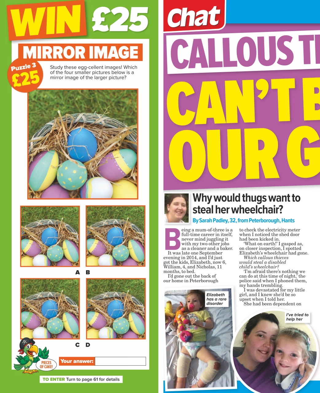 Chat Specials Preview Pages