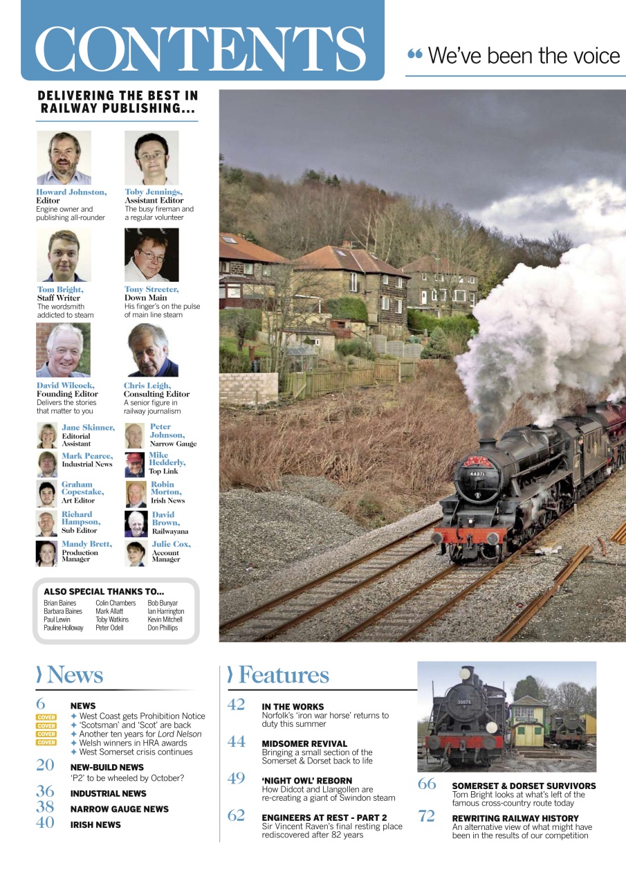 Steam Railway Preview Pages