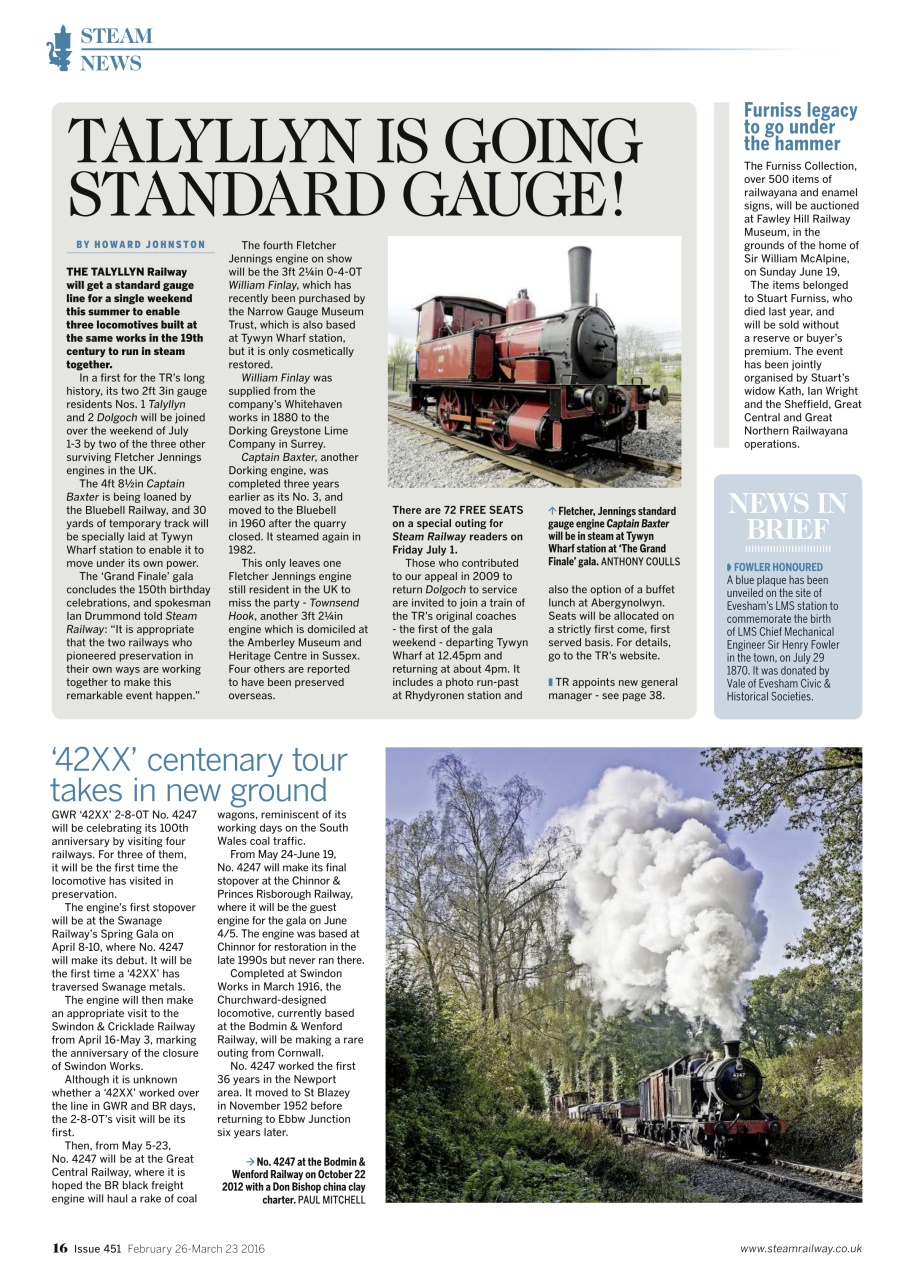 Steam Railway Preview Pages