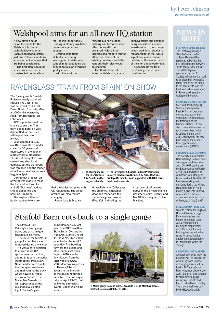 Steam Railway Preview Pages