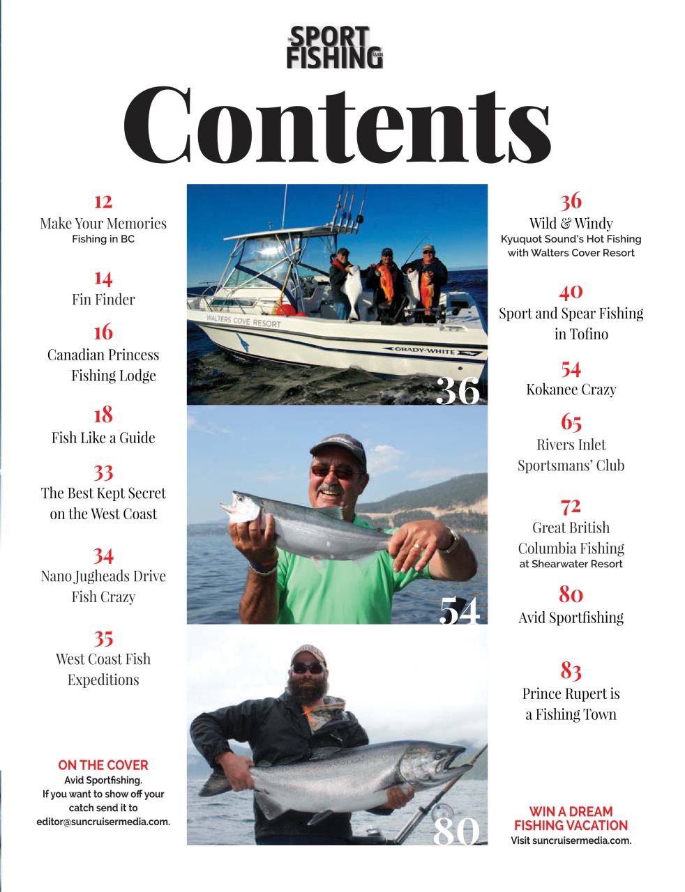 Sport Fishing Guides Preview Pages