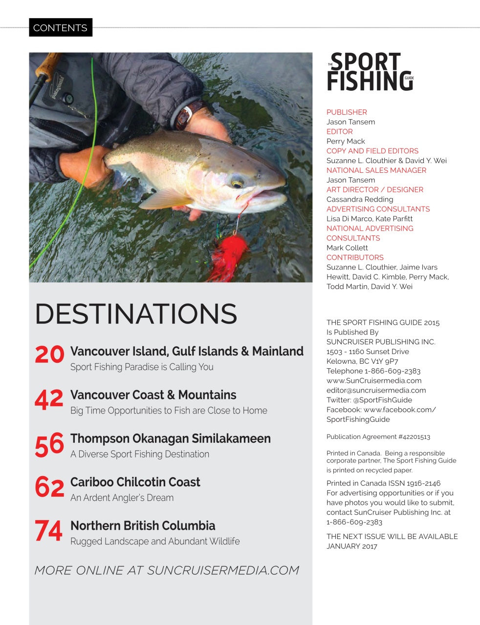 Sport Fishing Guides Preview Pages