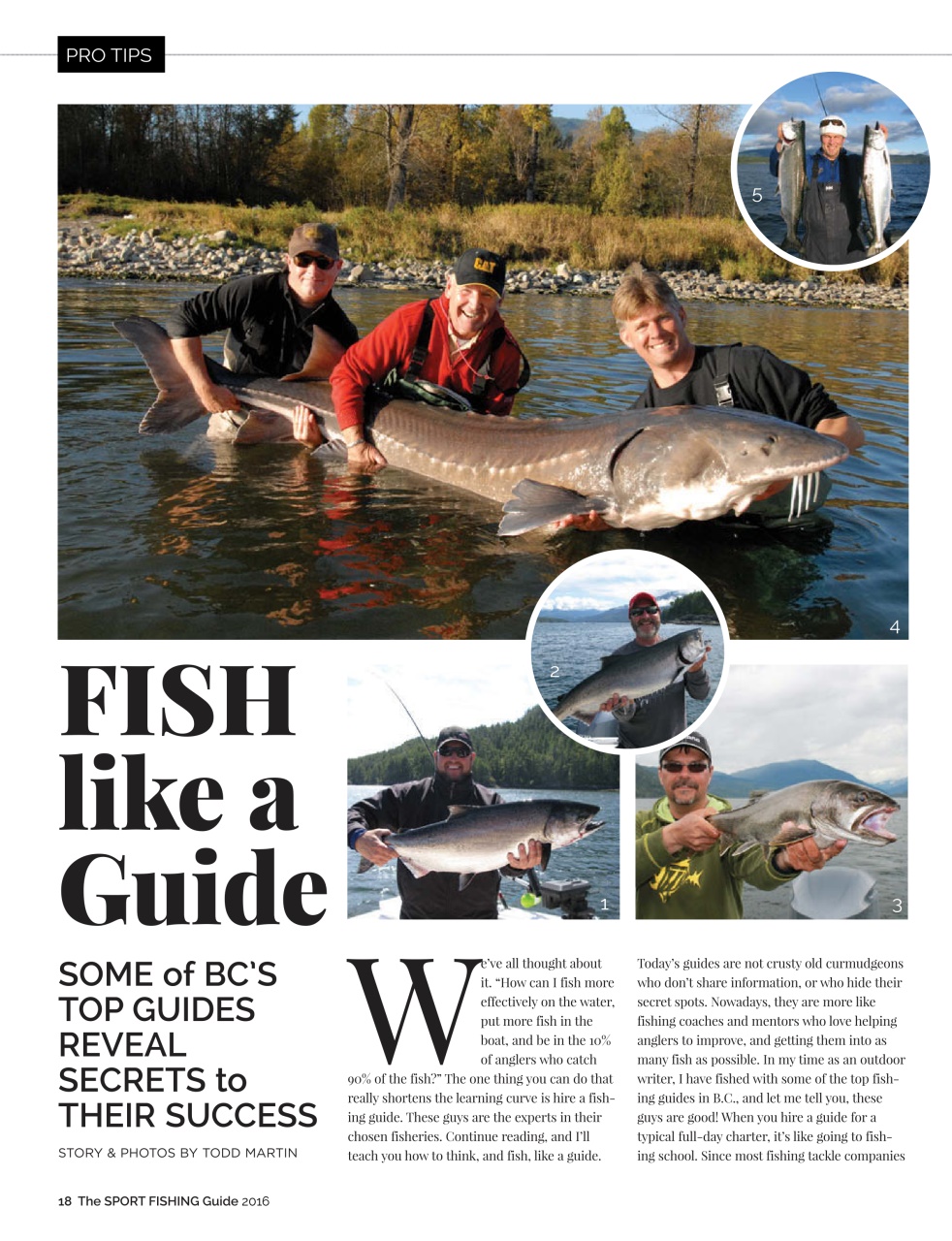 Sport Fishing Guides Preview Pages