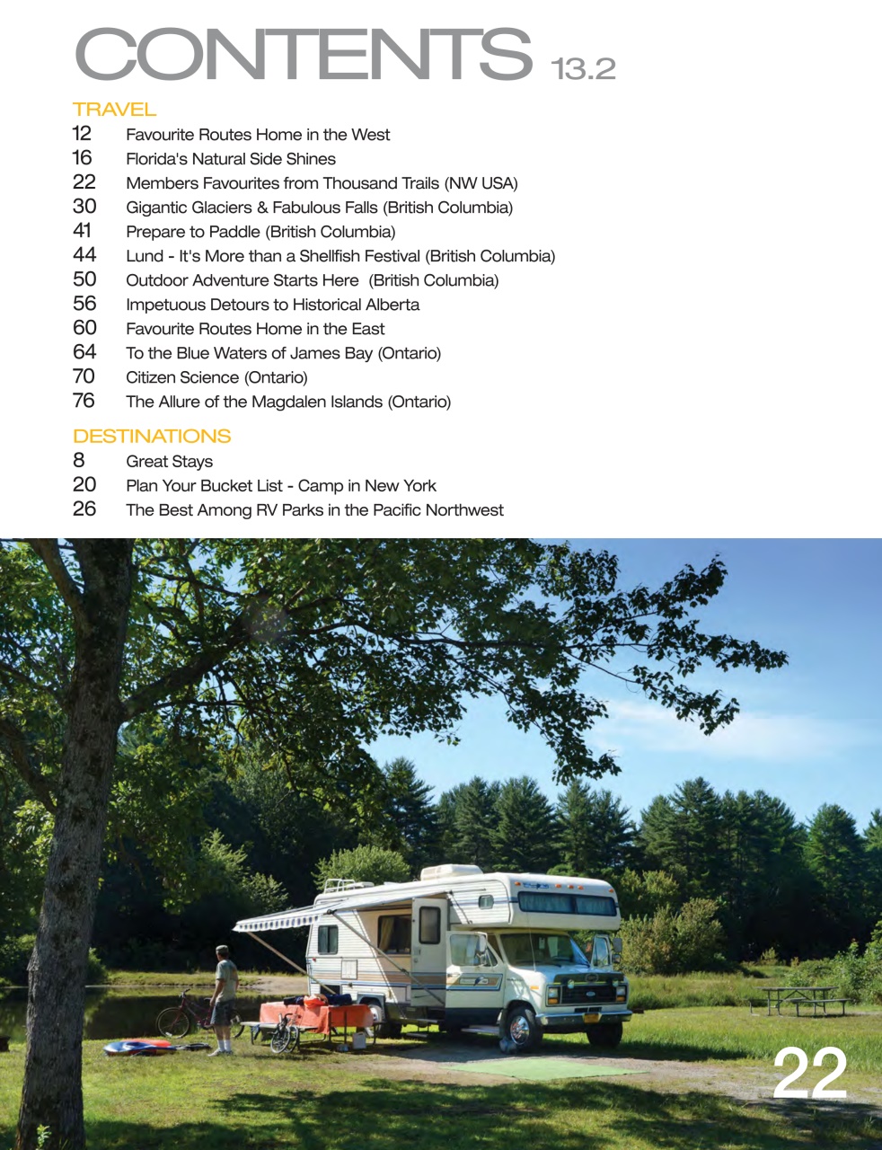 Snowbirds & RV Travelers Preview Pages