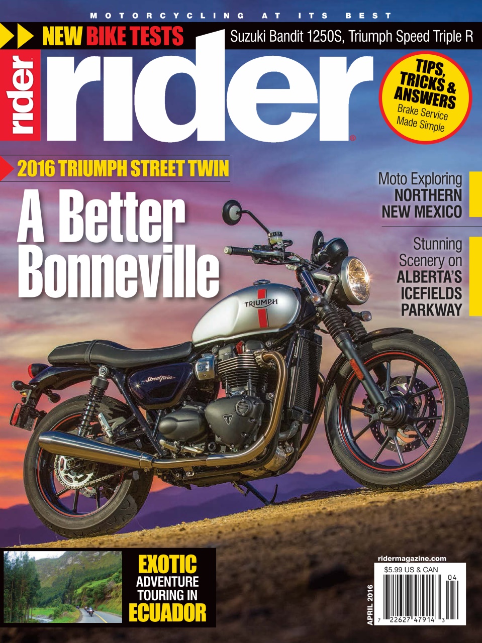 Rider Magazine Preview Pages