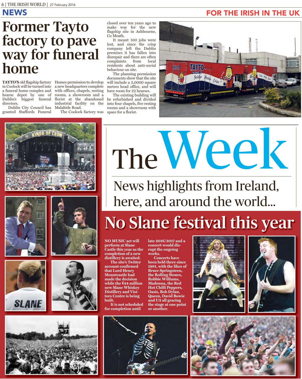 Irish World Preview Pages