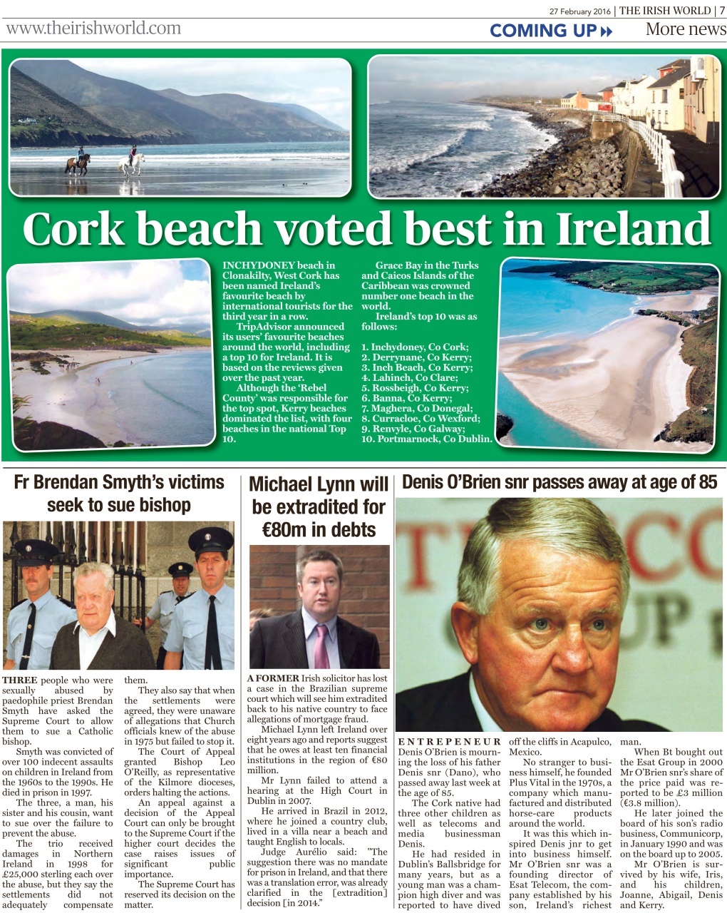 Irish World Preview Pages