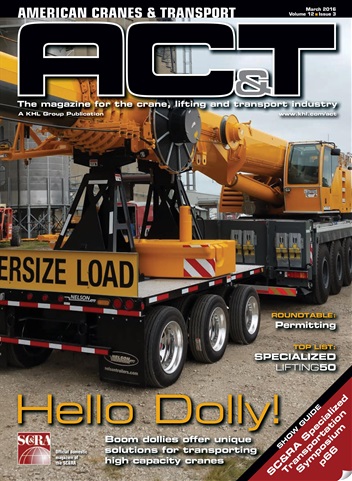 American Cranes & Transport issue March 2016