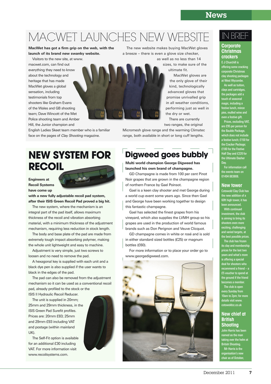 Clay Shooting Preview Pages