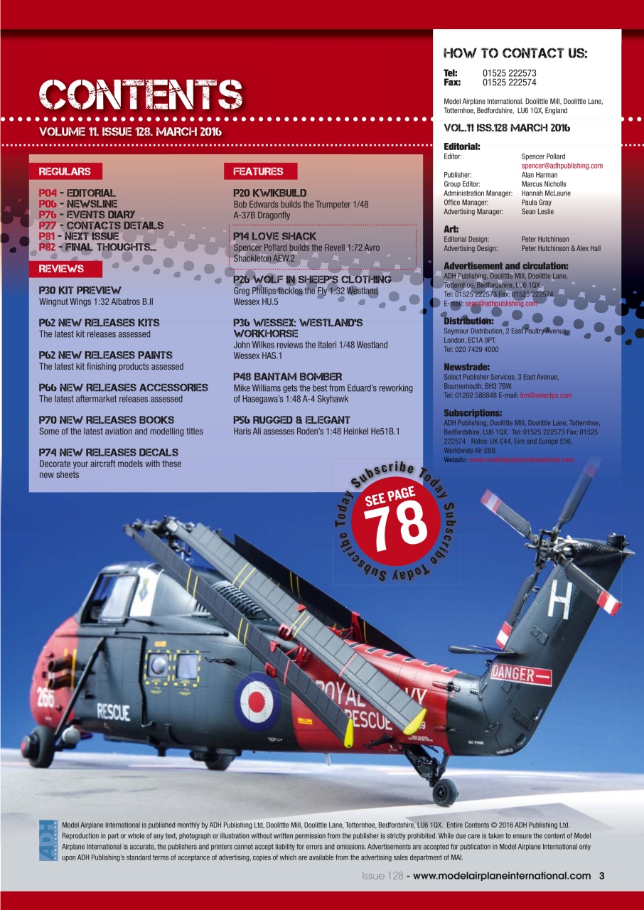 Model Airplane International Preview Pages