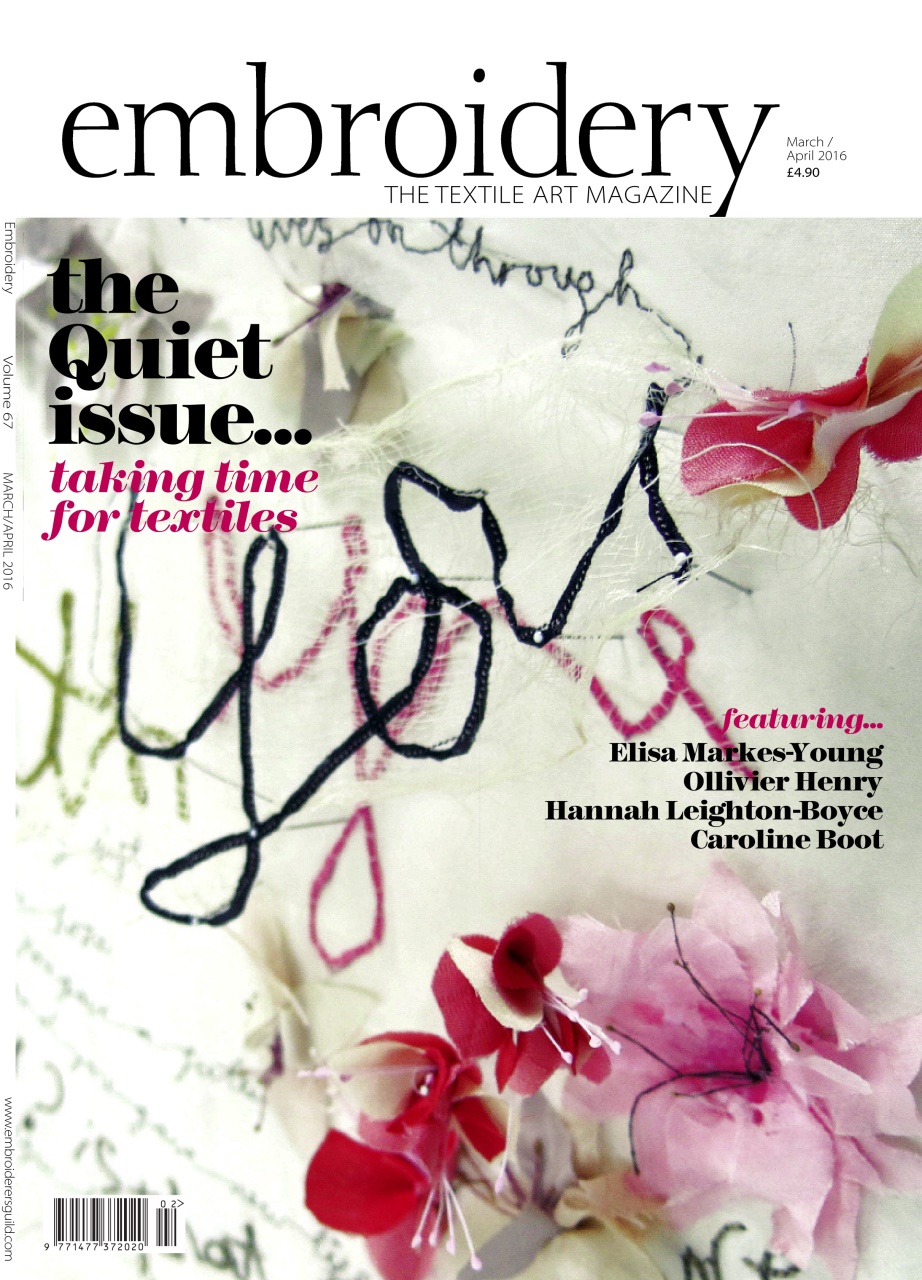 Embroidery Magazine Preview Pages
