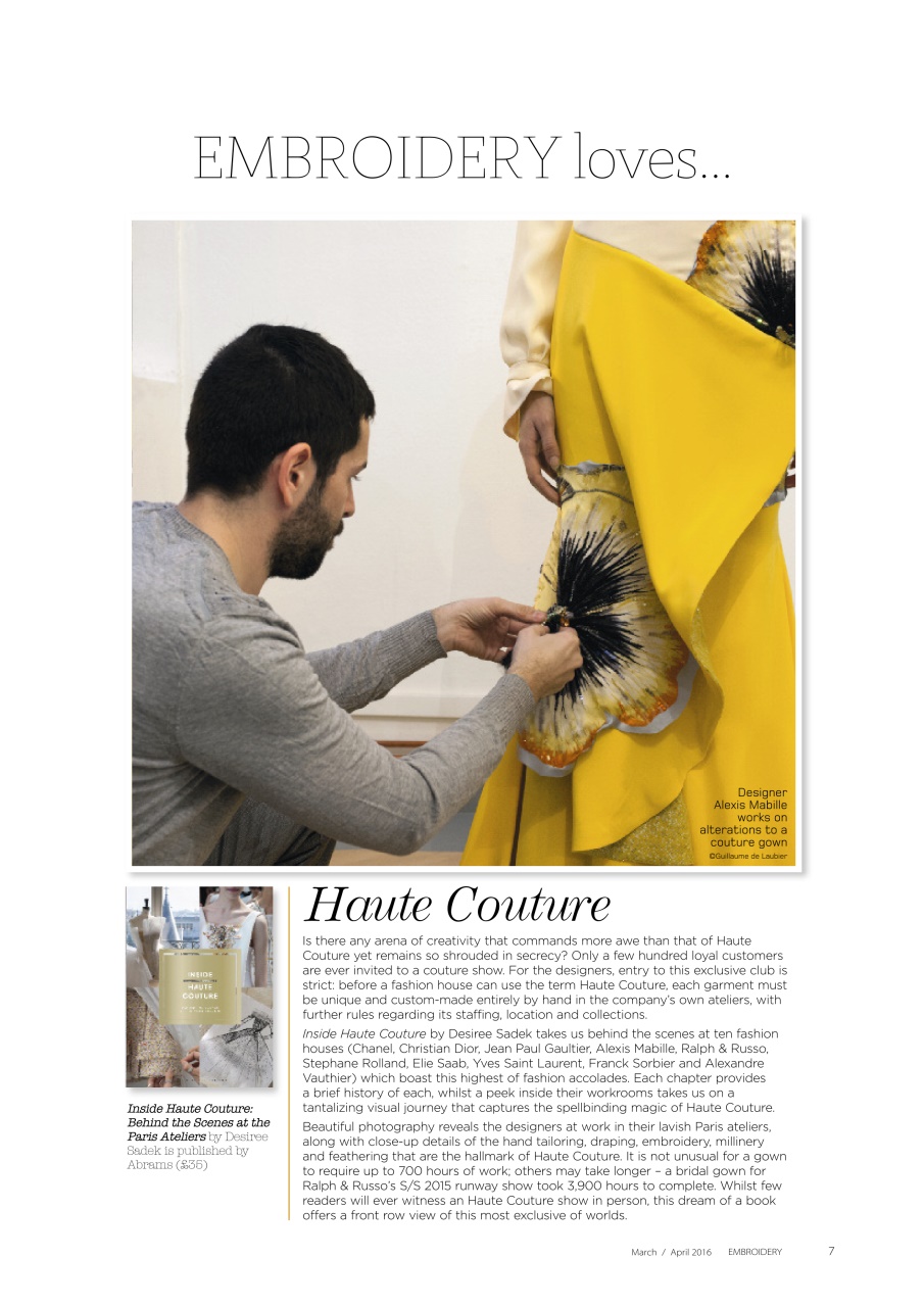 Embroidery Magazine Preview Pages