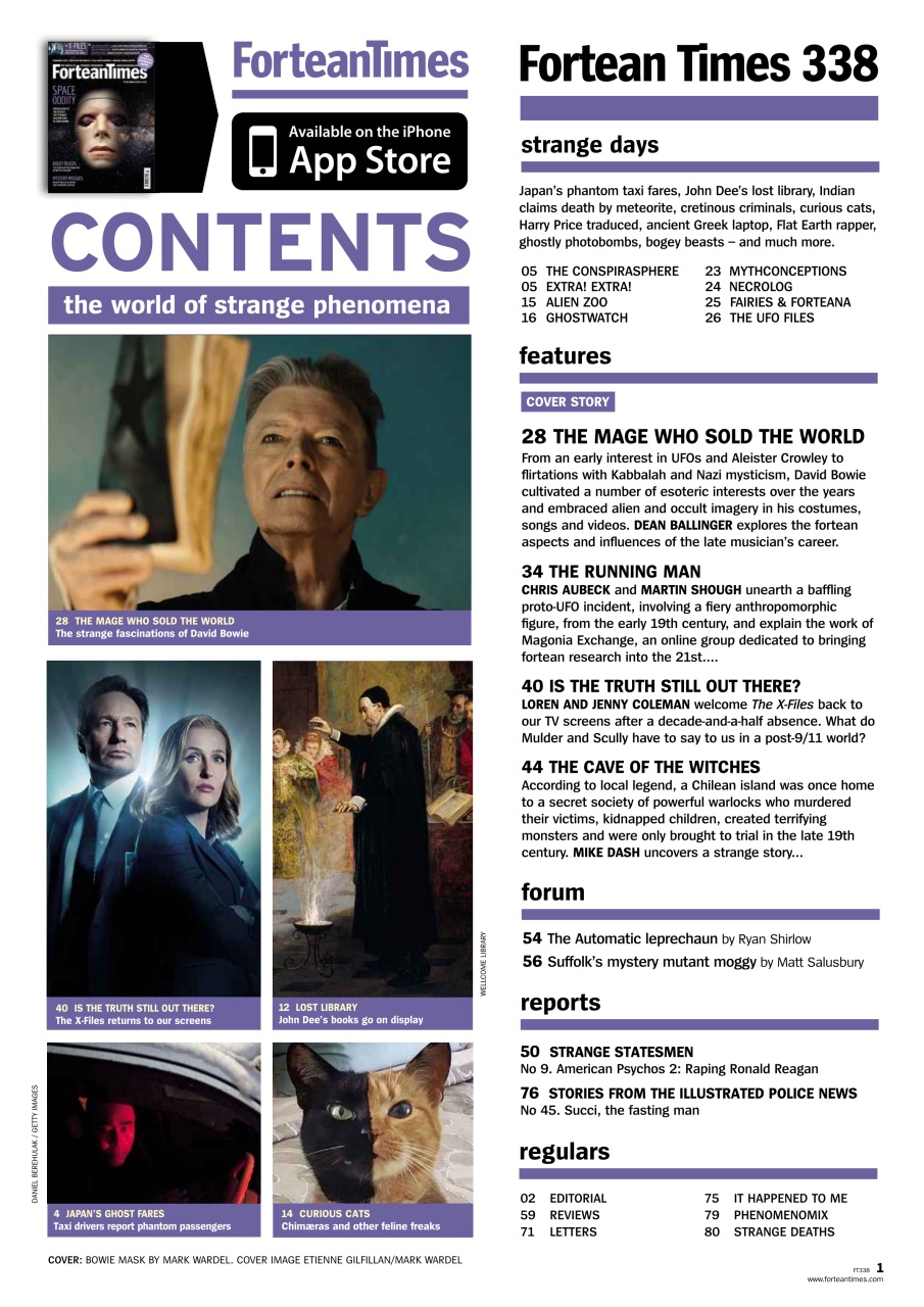 Fortean Times Preview Pages